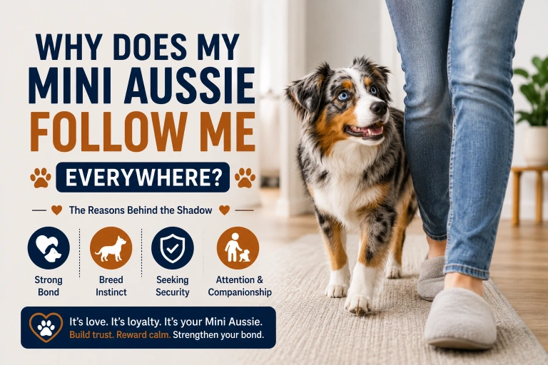 Why Does My Mini Aussie Follow Me Everywhere
